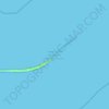 Mapa topográfico Sable Island, altitude, relevo