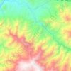 Mapa topográfico Marmot, altitude, relevo