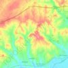 Mapa topográfico Lamarosa, altitude, relevo