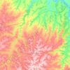 Mapa topográfico Terra Boa, altitude, relevo