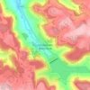 Mapa topográfico Grosbois-en-Montagne, altitude, relevo