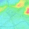 Mapa topográfico Farroupilha, altitude, relevo