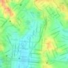 Mapa topográfico Hugo Lange, altitude, relevo