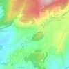 Mapa topográfico Sequeade, altitude, relevo