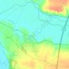 Mapa topográfico Barrosa, altitude, relevo