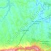 Mapa topográfico Igarapé, altitude, relevo