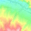 Mapa topográfico Караванный сельсовет, altitude, relevo