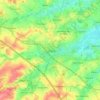 Mapa topográfico 3300, altitude, relevo