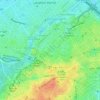 Mapa topográfico Ternes, altitude, relevo