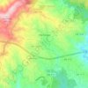 Mapa topográfico Vila Facaia, altitude, relevo