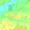 Mapa topográfico Цветино, altitude, relevo