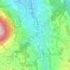 Mapa topográfico Menziken, altitude, relevo