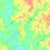 Mapa topográfico Buffalo, altitude, relevo