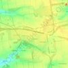 Mapa topográfico Pokrovsk, altitude, relevo