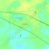 Mapa topográfico Colonsay, altitude, relevo