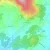 Mapa topográfico Grimancelos, altitude, relevo