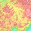 Mapa topográfico Chintapalle, altitude, relevo