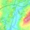 Mapa topográfico Urrô, altitude, relevo