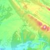 Mapa topográfico Mecerreyes, altitude, relevo