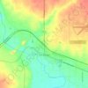 Mapa topográfico Fort Sumner, altitude, relevo