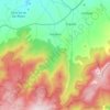 Mapa topográfico Navafría, altitude, relevo