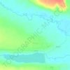 Mapa topográfico Мокруша, altitude, relevo