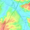 Mapa topográfico Eirol, altitude, relevo