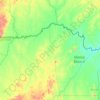 Mapa topográfico Matchedje, altitude, relevo