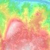 Mapa topográfico Fontelo, altitude, relevo