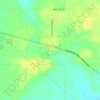 Mapa topográfico Cadiz, altitude, relevo