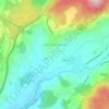Mapa topográfico Vale (São Cosme), altitude, relevo