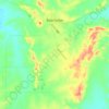 Mapa topográfico Batchelor, altitude, relevo