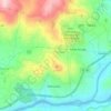 Mapa topográfico Souto, altitude, relevo