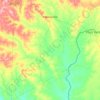 Mapa topográfico Heliópolis, altitude, relevo