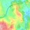 Mapa topográfico Sanguedo, altitude, relevo