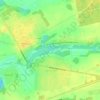 Mapa topográfico Станьково, altitude, relevo