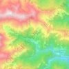 Mapa topográfico Massello, altitude, relevo