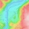 Mapa topográfico 43110, altitude, relevo