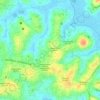 Mapa topográfico Paruthumpara, altitude, relevo