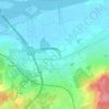 Mapa topográfico Mazarefes, altitude, relevo