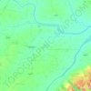 Mapa topográfico Baloda Bazar Tahsil, altitude, relevo