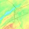 Mapa topográfico Village of Philadelphia, altitude, relevo