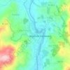 Mapa topográfico Salvador, altitude, relevo