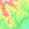 Mapa topográfico Vidual, altitude, relevo