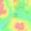 Mapa topográfico Gila Box Riparian National Conservation Area, altitude, relevo