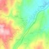 Mapa topográfico Souto Maior, altitude, relevo