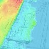 Mapa topográfico Hoboken, altitude, relevo