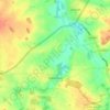 Mapa topográfico Pakenham, altitude, relevo