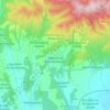 Mapa topográfico Weiden bei Rechnitz/Bandol, altitude, relevo