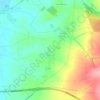 Mapa topográfico Helstroff, altitude, relevo